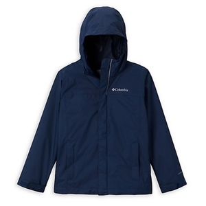 NWT Columbia Boy's Watertight Packable Rain Jacket